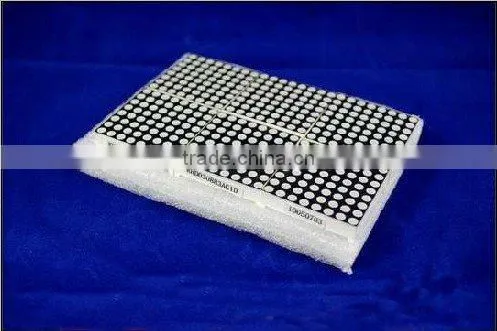 Lighting colors 5*7 LED dot matrix display