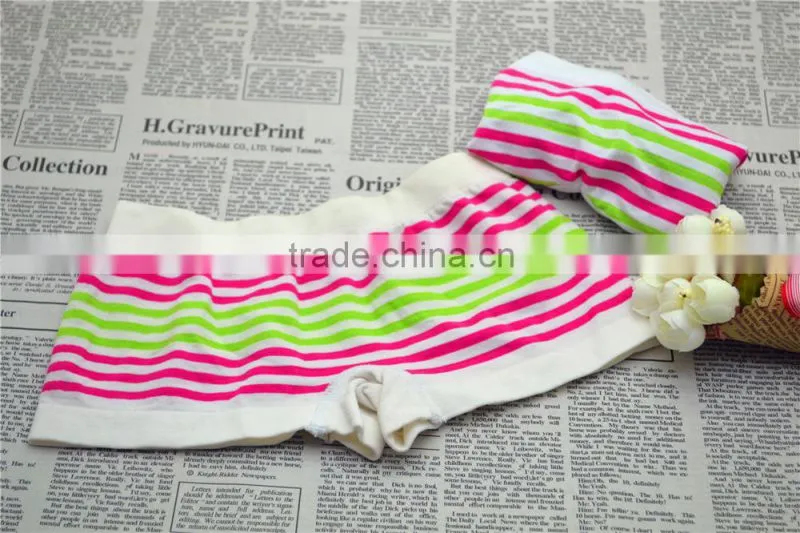 Girls underwear sets crop top and briefs underwear spandex shorts