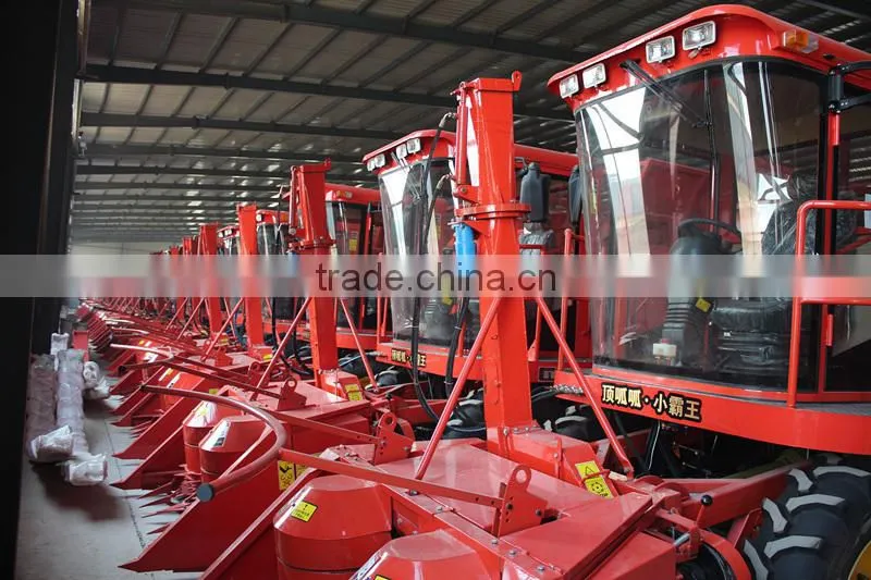 Good modern agricultural machinery 4QZ-1800 self-propelled mini corn harvester machine