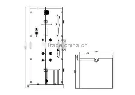 Steam room(steam room supplier,steam shower room)WS-306
