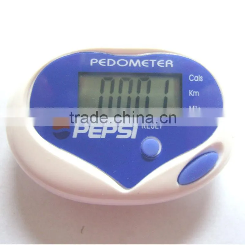 promotional instructions for using pedometer GT-PDM-1215