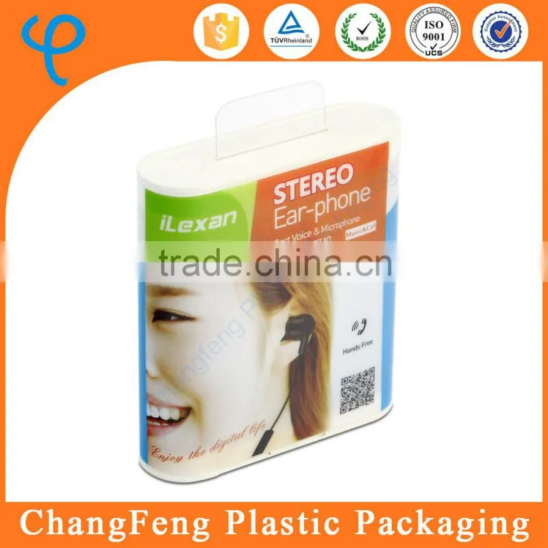 Cheap small plastic cylinder box for ear phone