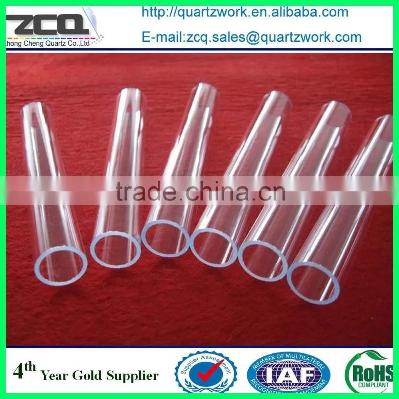 High temperature large Diameter Quartz Glass Tube for Sale