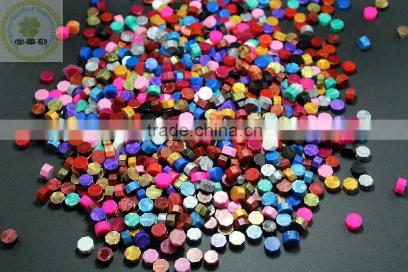 Various color sealing wax bean