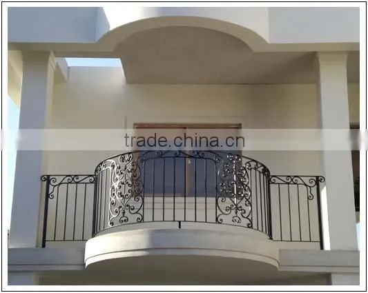 top-selling modern wrought iron grill for balcony