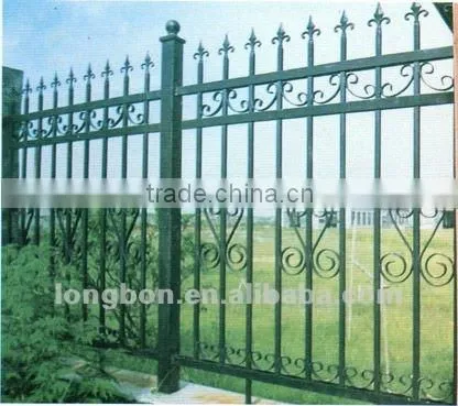 2015 Top-selling classical cast iron fencing for house