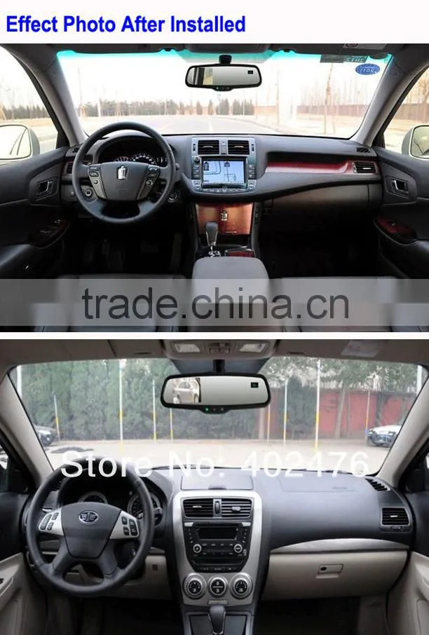 New Universal Auto Dim Rearview Mirror + 4.3" Parking Rearview Display