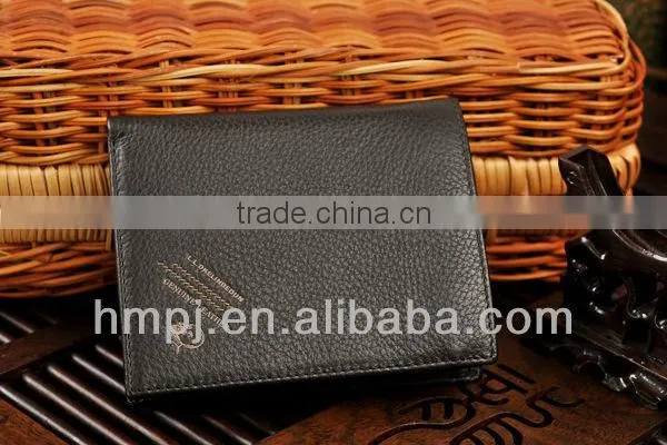 high quality genuine leather brand wallet hot selling