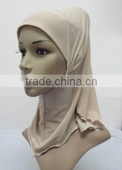 H311 plain small girl hijab,muslim scarf, can order all white