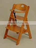 Wooden baby dining chair