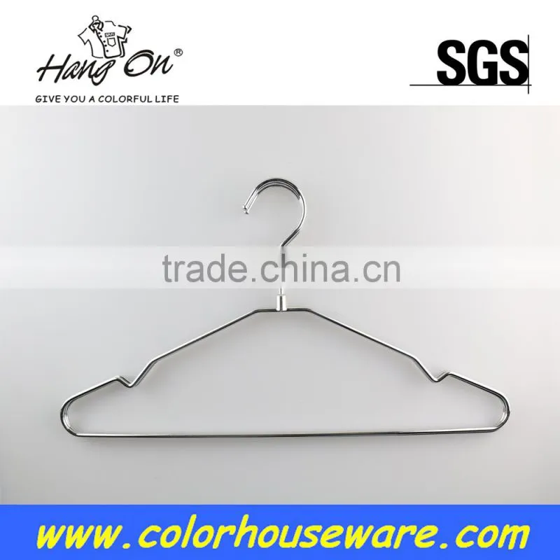 slim line Metal wire hanger for clothes in the home