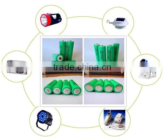 1.2v Ni-MH AA1600mAh rechargeable battery