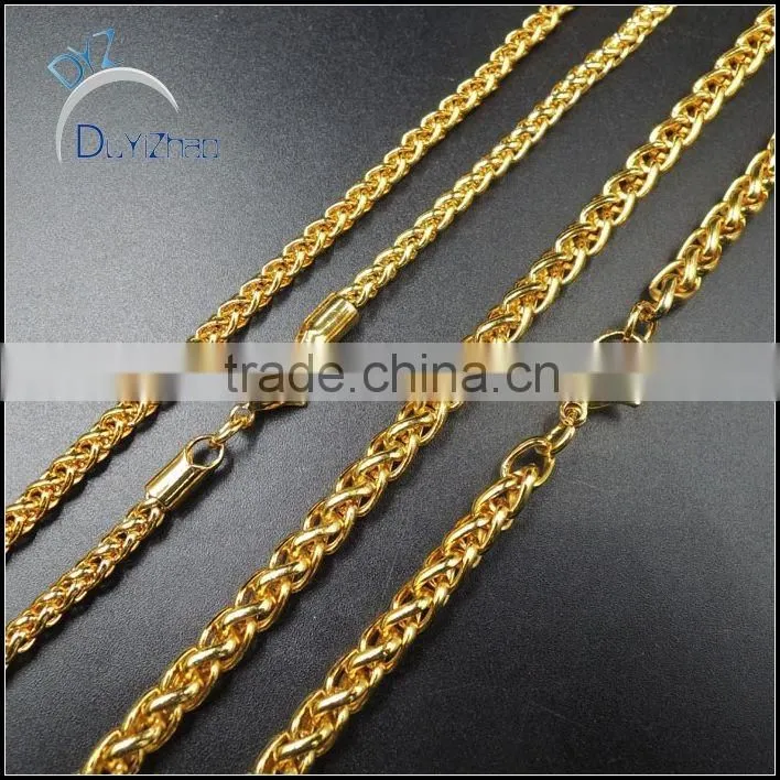 wholesale chain latest designs hip hop gold necklace jewelry