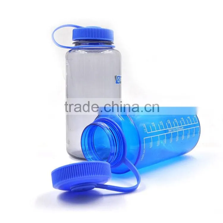 BPA free Large Capacity 1000ML Drink Water Bottle Plastic