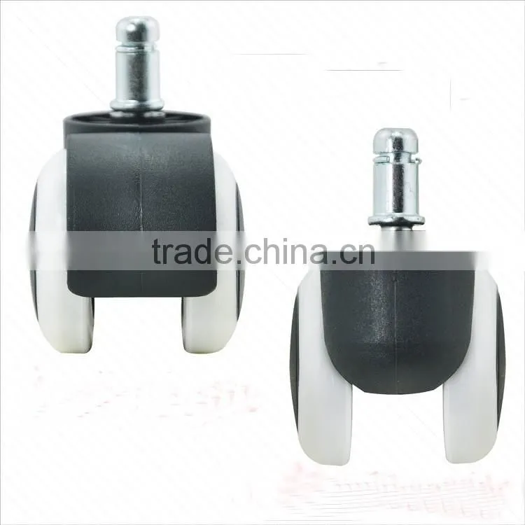2016 popular china 2 inch medium duty PU furniture caster wheels