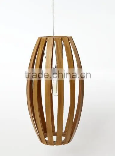 Decorative Creative wooden bamboo pendant light fixture