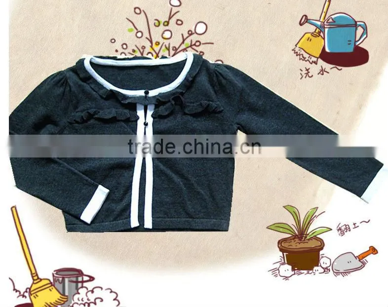 baby pullover sweaters ruffle cardigan crochet baby sweater knit kids cardigan sweater