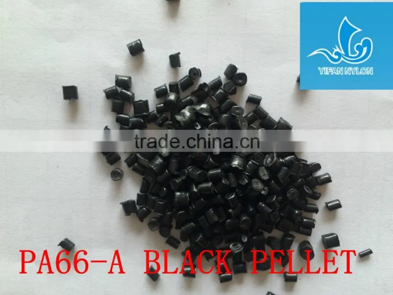 PA66 BLACK PELLET , nylon 66 pellet ,nylon 66 fiber ,black color