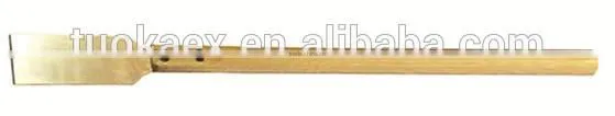 Explosion-proof hand tools aluminum bronze wooden handle rust scraper