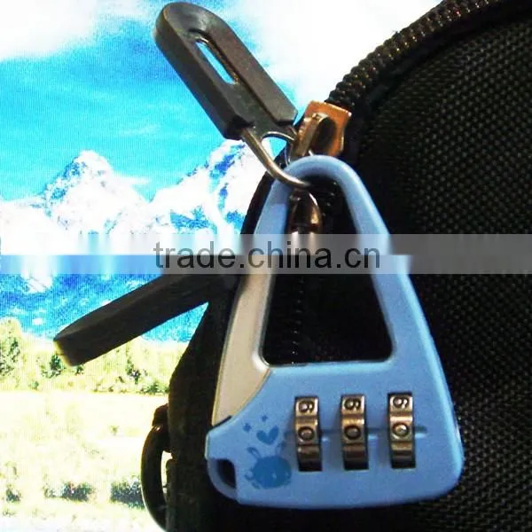 Cartoon Design Code Padlock Combination Luggage Rolling Lock For Safety