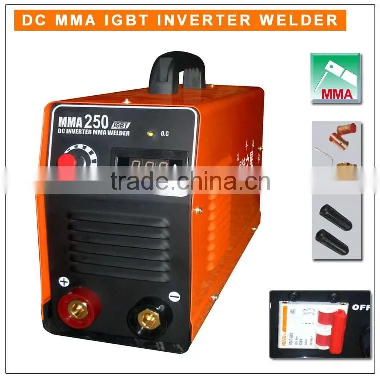 ZX7-250 arc portable welding machine price single phase AC220V used in w