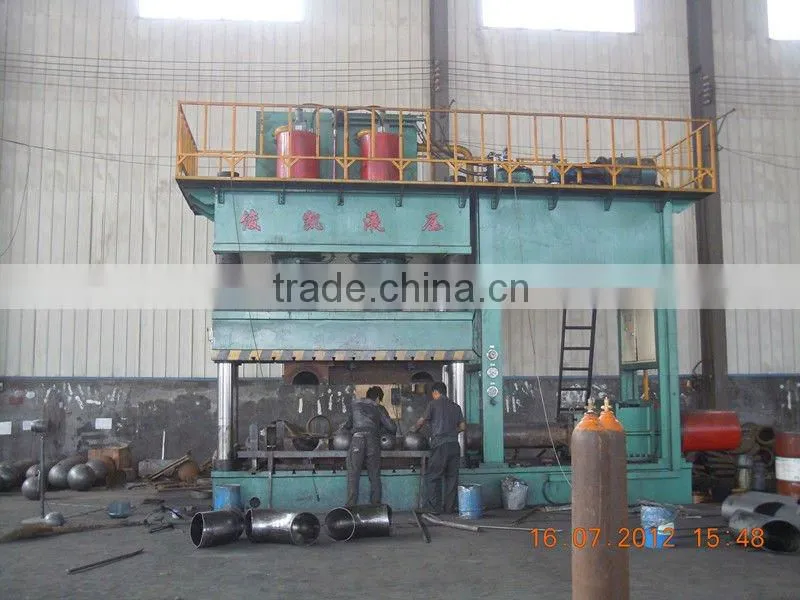 ISO standard fabricated pipe bend