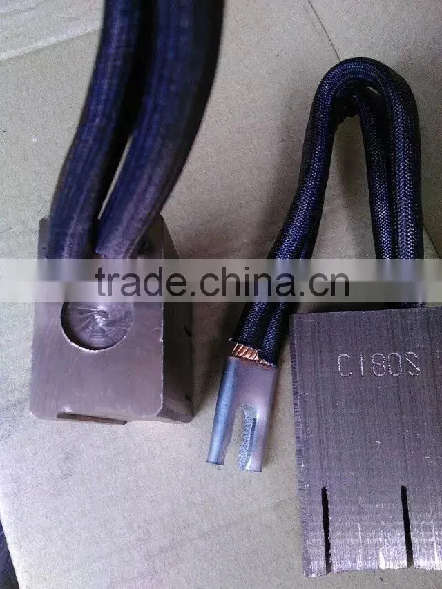 C180s copper graphite carbon brush for plating machine