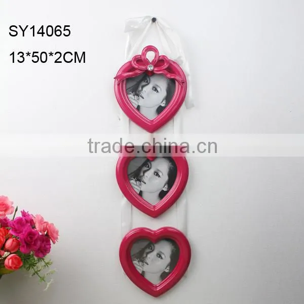 Handmade collage picture photo frame.