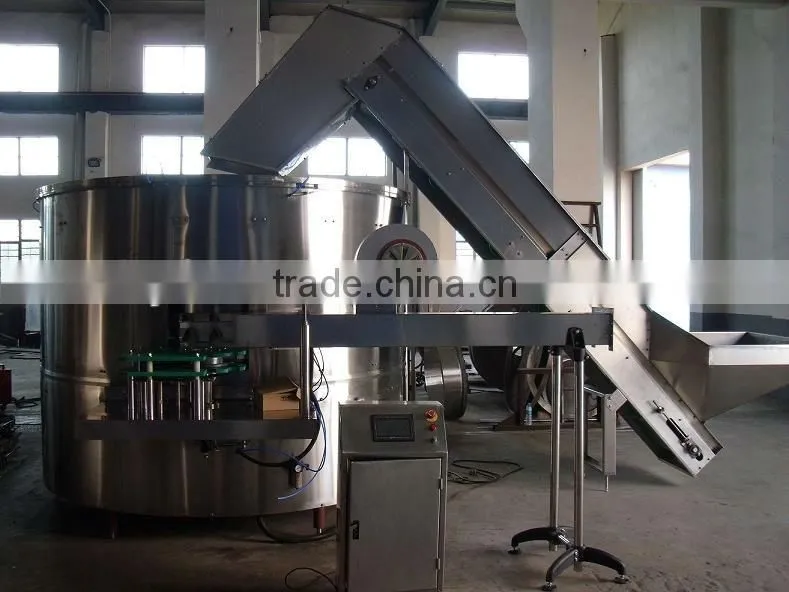 Automatic Unscrambler for PET Bottles