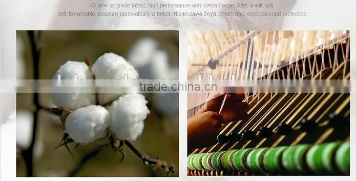 100% Cotton Three chamber Pillow Case/Pillow Shell with Self-piping