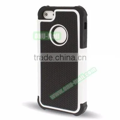 2 in 1 PC + Silicone Case for iPhone 5 / 5s, Heavy Duty Back Case for iPhone SE