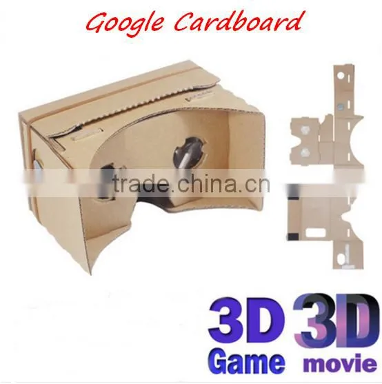 Value-added Google Cardboard 3D VR Glass Box, Virtual Reality 3D VR Video Glasses