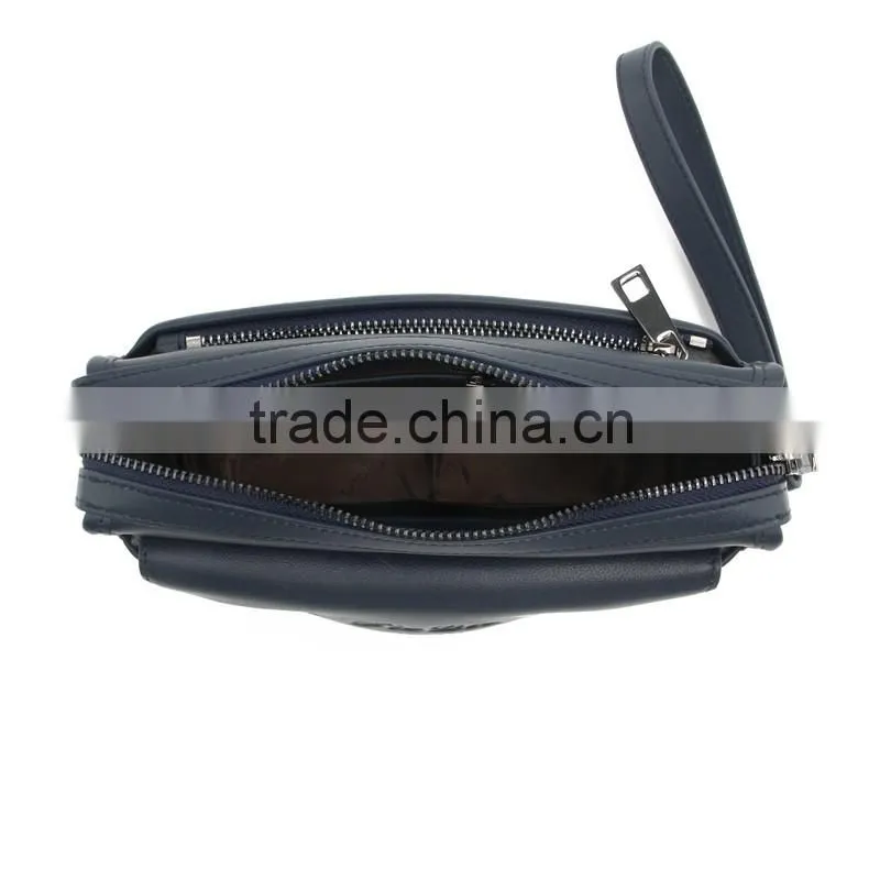 CSQJB077-001 Real Leather Day Clutch Fashion Designer Leather Men's Clutch Bag