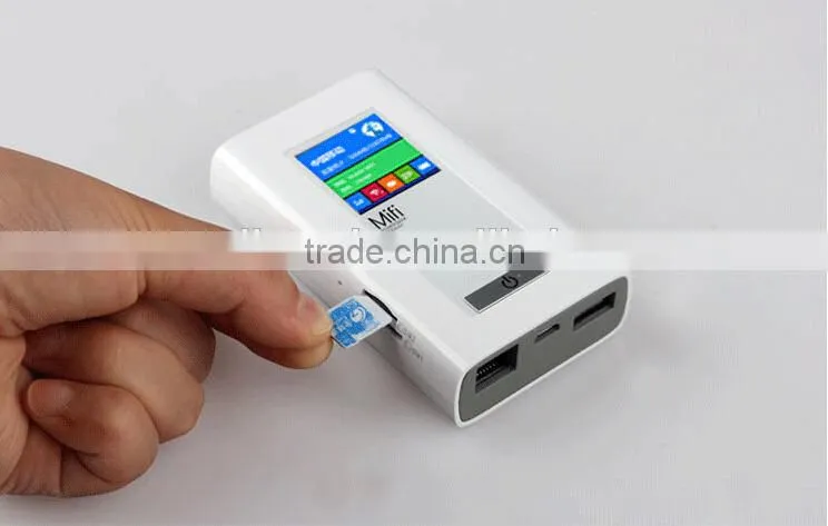 Portable 4G Wireless router Dual sim