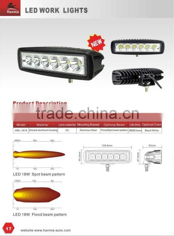 Original factory!! New LED tractor/ truck work light,on 12/24V heavty machine,mining,boat,trailer,forklift