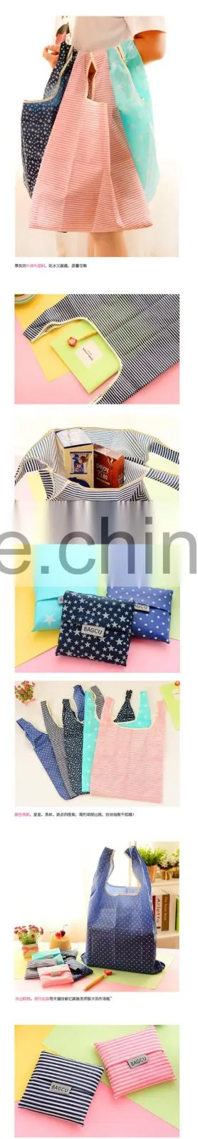 Promotional eco friendly natural handled organic polyester bag