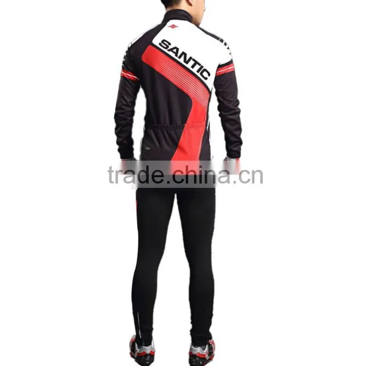 Cool winter design mountain bike jersey with OEM service