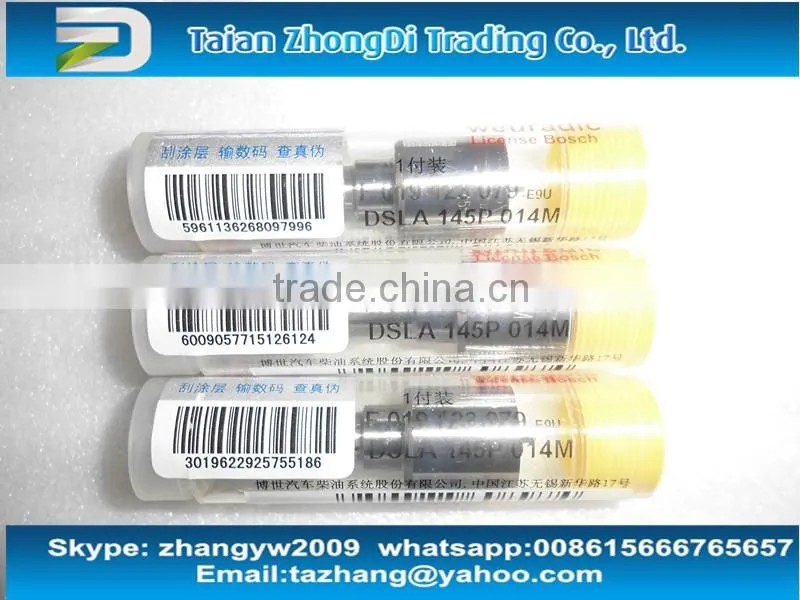 DSLA145P014 High quality diesel common rail fuel Injector nozzle