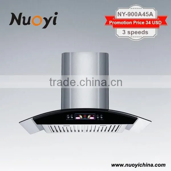 Newest design home kitchen appliance copper range hood