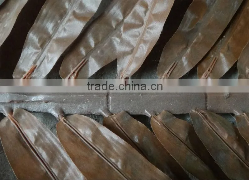 High simulation Artificial palm tree leaves/Fake leaves/Silk leaves/plastic leaves used for Signal Tower