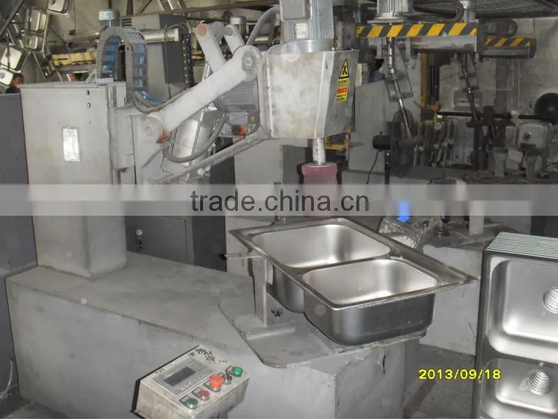 Stainless steel water sink grinding machine , MTWSSP-12-2
