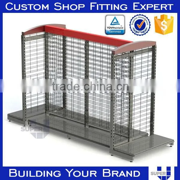 Supermarket rack Competitive price wire shelves