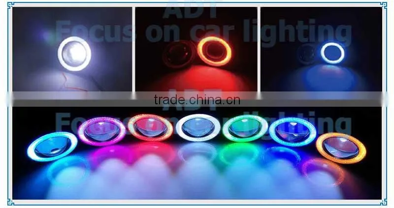 Car White Angel Eye LED COB DRL, Halo Ring cob led white for universal cars