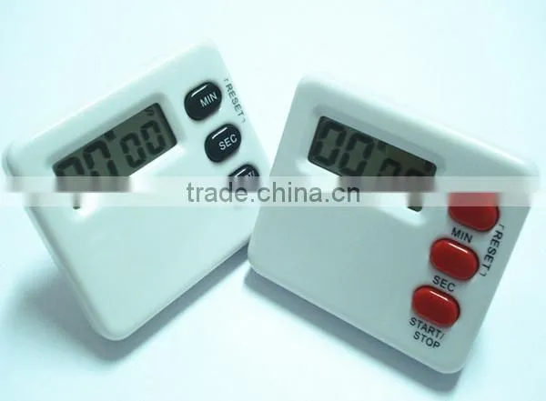 Digital Time Thermometer Kitchen Countdown Timer with Metal Clip