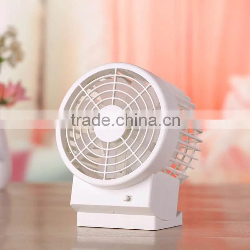 5 Inch Dual Motor Double Blade Mini Fan USB Strong Wind Handheld Mini Fan For Summer
