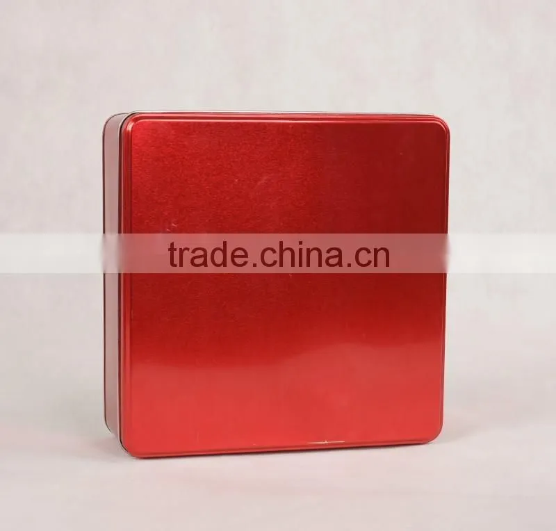 fancy metal christmas gift boxes&metal gift tins