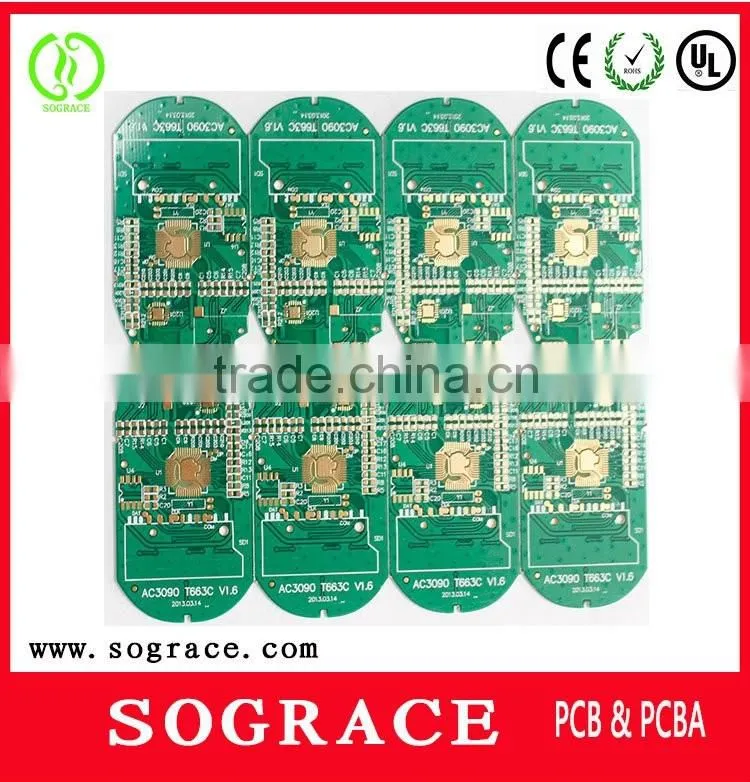 FR-4 Electronic printed circuit board design in Sograce