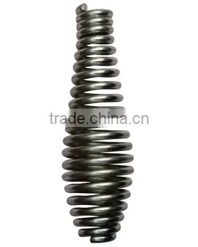 Barrel-shaped Spring for Decoration, Stainless steel / chrome plated spring to form a cold handle