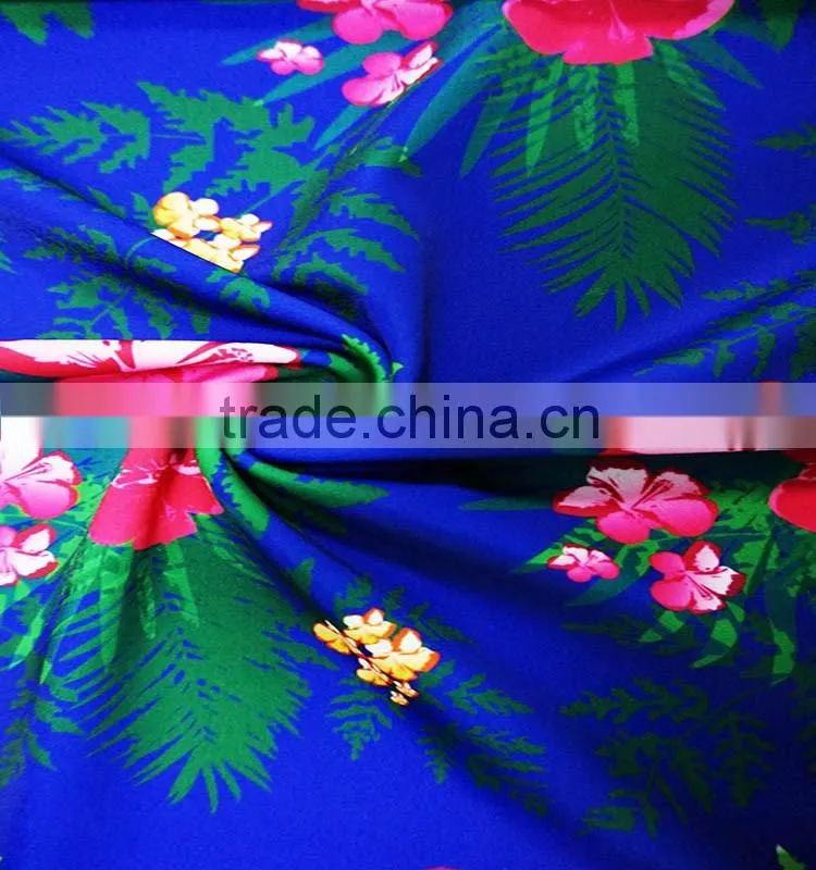 Low MOQ 4 Way Stretch Abrasion-resistant Printed Nylon Fabric