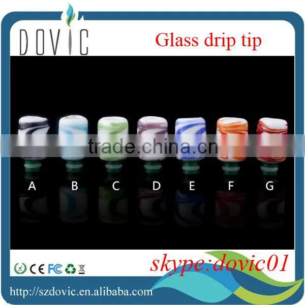 Factory price glass drip tip with high quality